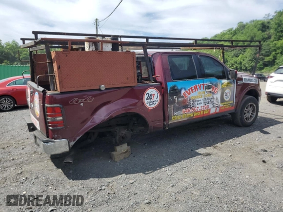 2004 Ford F-150 XLT z VIN 1FTPW14504KD30014, wystawiony jako Copart lot #62079815 z przebiegiem 184 653 mil mil oraz Szkoda całkowita • Salvage title. Historia ofert i sprzedaży dostępna na DreamBid. Obrazek 3.