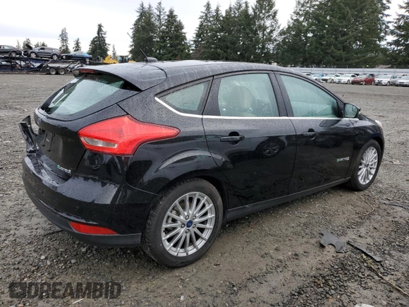 2016 Ford Focus Electric z VIN 1FADP3R44GL289497, wystawiony jako Copart lot #81639304 z przebiegiem 34 460 mil mil oraz Szkody całkowita. Historia ofert i sprzedaży dostępna na DreamBid. Obrazek 3.