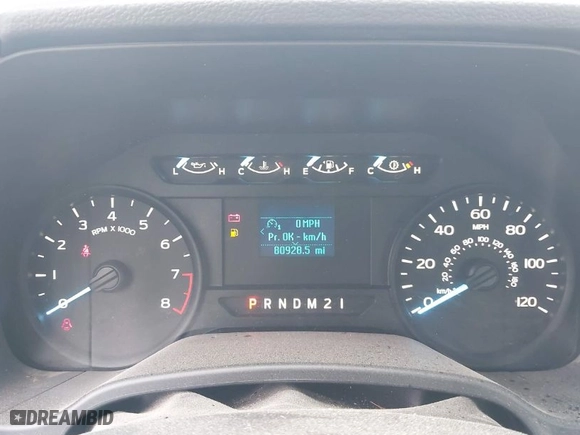 2019 Ford F-150 XL with VIN 1FTMF1CB7KKD57301, listed as a IAAI auction lot 41911127 with 80,928 mi miles. Bid and sale history available at carsss.com. Image 7.