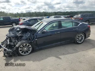 2020 Cadillac CT5 Premium Luxury with VIN 1G6DN5RK2L0116960, listed as a Copart auction lot 60214775 with Not provided miles and Salvage title. Bid and sale history available at DreamBid. Image 1.