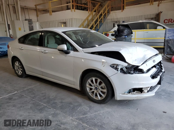 2018 Ford Fusion S with VIN 3FA6P0G77JR231901, listed as a Copart auction lot 44007734 with 162,317 mi miles and Salvage Title. Bid and sale history available at carsss.com. Image 4.