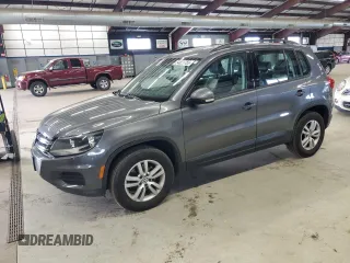 2016 Volkswagen Tiguan R-Line with VIN WVGBV7AX7GW578033, listed as a Copart auction lot 55476705 with 127,317 mi miles and Clean Title. Bid and sale history available at DreamBid. Image 1.