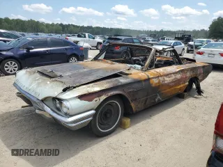 1964 Ford Thunderbird with VIN 4Y85Z179385, listed as a Copart auction lot 68340744 with Not Provided miles and Salvage Title. Bid and sale history available at DreamBid. Image 1.