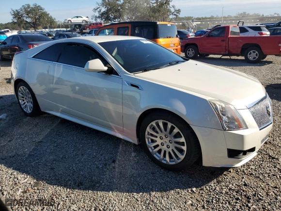 2012 Cadillac CTS Coupe with VIN 1G6DA1E36C0153786, listed as a Copart auction lot 41598355 with 63,985 mi miles and Salvage Title. Bid and sale history available at carsss.com. Image 4.