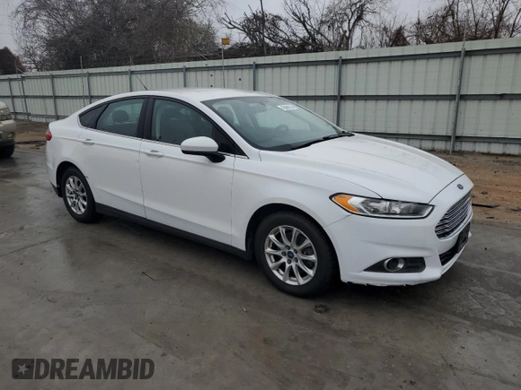 2015 Ford Fusion S with VIN 3FA6P0G74FR127017, listed as a Copart auction lot 43484145 with 210,523 mi miles and Clean Title. Bid and sale history available at DreamBid. Image 4.