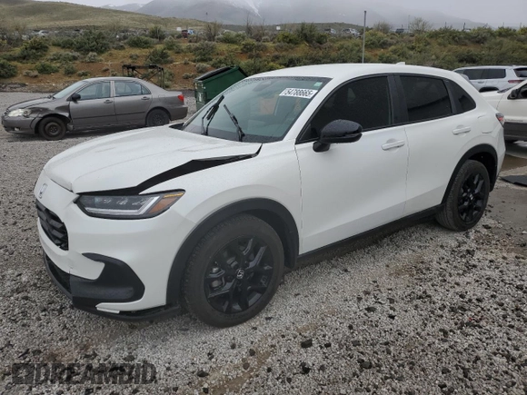 2024 Honda HR-V Sport z VIN 3CZRZ2H53RM757407, wystawiony jako Copart lot #54788665 z przebiegiem 15 933 mil mil oraz Szkoda całkowita • Salvage title. Historia ofert i sprzedaży dostępna na DreamBid. Obrazek 1.