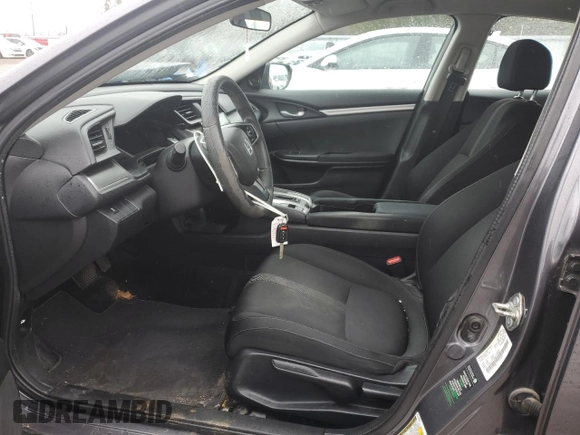 2016 Honda Civic Sedan LX with VIN 2HGFC2F59GH039001, listed as a Copart auction lot 52540465 with 289,943 mi miles and Salvage Title. Bid and sale history available at carsss.com. Image 7.