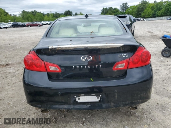 2011 Infiniti G37 x z VIN JN1CV6AR5BM407180, wystawiony jako Copart lot #58439335 z przebiegiem 206 731 mil mil oraz Czysty tytuł • Clean title. Historia ofert i sprzedaży dostępna na DreamBid. Obrazek 6.