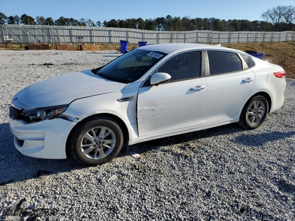 2016 Kia Optima LX with VIN KNAGT4L31G5103487, listed as a Copart auction lot 46676635 with 85,208 mi miles and Salvage Title. Bid and sale history available at carsss.com. Image 1.
