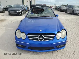 2005 Mercedes-Benz CLK-Class AMG with VIN WDBTK76G55T048893, listed as a Copart auction lot 80762754 with 0 mi miles and Salvage Title. Bid and sale history available at carsss.com. Image 5.