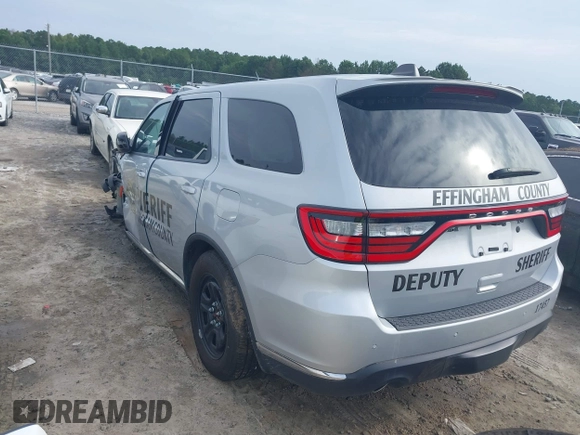 2023 Dodge Durango Pursuit with VIN 1C4SDJFT5PC629959, listed as a IAAI auction lot 40274866 with 6,877 mi miles and . Bid and sale history available at DreamBid. Image 3.