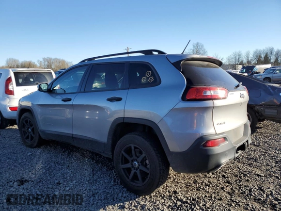 2016 Jeep Cherokee Sport with VIN 1C4PJMAS4GW232918, listed as a Copart auction lot 45037315 with 43,891 mi miles and Salvage title. Bid and sale history available at DreamBid. Image 2.