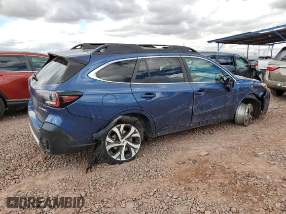 2022 Subaru Outback Limited with VIN 4S4BTANC3N3164899, listed as a Copart auction lot 48561355 with 48,853 mi miles and Salvage Title. Bid and sale history available at DreamBid. Image 3.