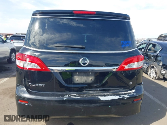2012 Nissan Quest S z VIN JN8AE2KP9C9030615, wystawiony jako IAAI lot #41866001 z przebiegiem 149 803 mil mil oraz . Historia ofert i sprzedaży dostępna na DreamBid. Obrazek 6.