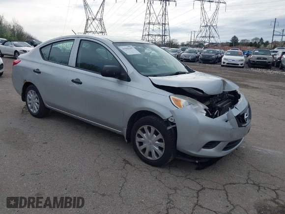 2012 Nissan Versa SL with VIN 3N1CN7AP5CL890072, listed as a IAAI auction lot 41955167 with 76,443 mi miles and . Bid and sale history available at carsss.com. Image 1.