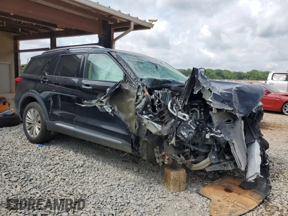 2021 Ford Explorer Limited z VIN 1FMSK8FHXMGB48650, wystawiony jako Copart lot #54504505 z przebiegiem Nie podano mil oraz Szkoda całkowita • Salvage title. Historia ofert i sprzedaży dostępna na DreamBid. Obrazek 4.