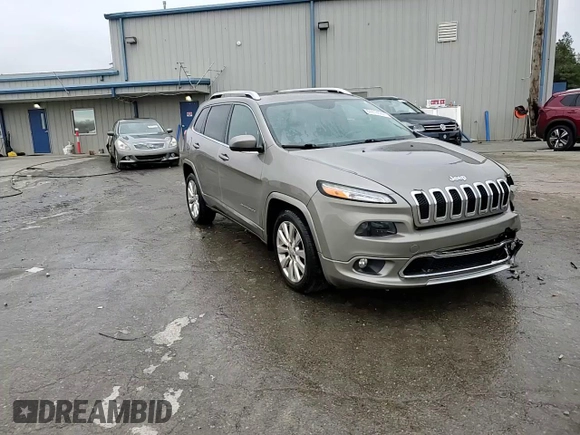 2016 Jeep Cherokee Overland with VIN 1C4PJLJS6GW303028, listed as a Copart auction lot 84814944 with 80,622 mi miles and Salvage title. Bid and sale history available at DreamBid. Image 14.