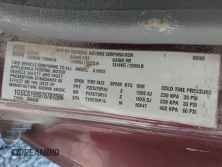 2007 Isuzu i-290 S with VIN 1GGCS199078701596, listed as a IAAI auction lot 40577002 with Not Provided miles. Bid and sale history available at carsss.com. Image 9.