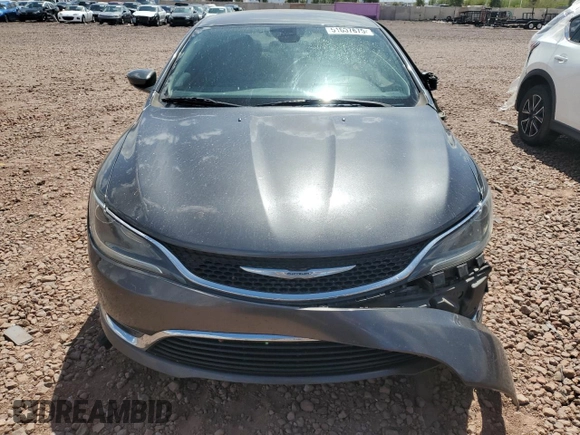 2015 Chrysler 200 Limited with VIN 1C3CCCAB6FN653373, listed as a Copart auction lot 51637675 with 191,098 mi miles and Salvage Title. Bid and sale history available at DreamBid. Image 5.