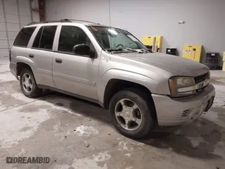 2007 Chevrolet TrailBlazer LS with VIN 1GNDS13S472214588, listed as a IAAI auction lot 41636306 with 131,163 mi miles. Bid and sale history available at carsss.com. Image 1.