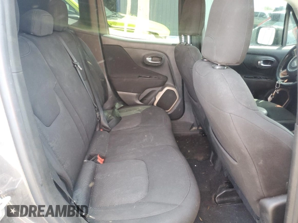 2017 Jeep Renegade Altitude with VIN ZACCJABB2HPE81020, listed as a Copart auction lot 55526015 with 98,205 mi miles and Salvage title. Bid and sale history available at DreamBid. Image 10.