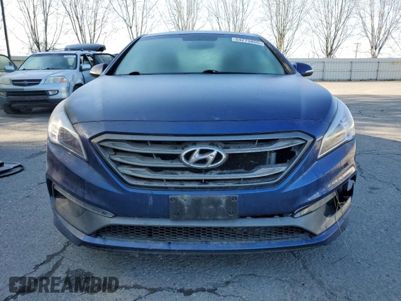 2017 Hyundai Sonata Sport with VIN 5NPE34AF3HH477382, listed as a Copart auction lot 54275955 with 91,930 mi miles and Clean Title. Bid and sale history available at carsss.com. Image 5.