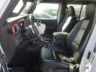 2022 Jeep Wrangler Unlimited Rubicon with VIN 1C4JJXFM1NW249982, listed as a Copart auction lot 78049534 with 17,834 mi miles and Salvage title. Bid and sale history available at DreamBid. Image 7.