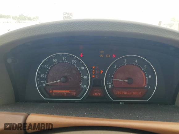 2006 BMW 7 Series 750Li z VIN WBAHN83576DT35295, wystawiony jako Copart lot #55359635 z przebiegiem 159 790 mil mil oraz Szkoda całkowita • Salvage title. Historia ofert i sprzedaży dostępna na DreamBid. Obrazek 9.