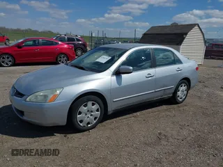 2003 Honda Accord LX z VIN 1HGCM66323A003455, wystawiony jako IAAI lot #42046363 z przebiegiem 223 298 mil mil oraz . Historia ofert i sprzedaży dostępna na DreamBid. Obrazek 2.