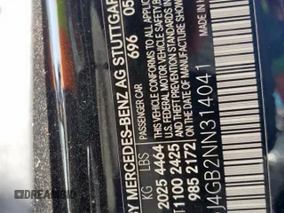 2022 Mercedes-Benz CLA 250 z VIN W1K5J4GB2NN314041, wystawiony jako Copart lot #52886425 z przebiegiem 32 535 mil mil oraz Szkoda całkowita • Salvage title. Historia ofert i sprzedaży dostępna na DreamBid. Obrazek 12.
