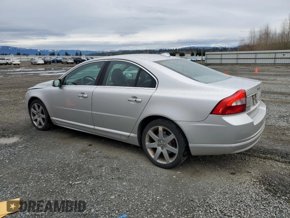 2008 Volvo S80 3.2L with VIN YV1AS982881057314, listed as a Copart auction lot 49639585 with 174,185 mi miles and Salvage Title. Bid and sale history available at carsss.com. Image 2.