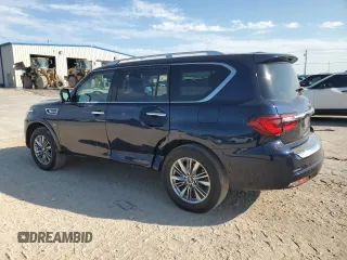 2018 Infiniti QX80 with VIN JN8AZ2NE7J9193002, listed as a Copart auction lot 72752564 with 100,692 mi miles and Salvage Title. Bid and sale history available at carsss.com. Image 2.