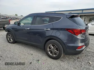 2017 Hyundai Santa Fe 2.4L with VIN 5NMZU3LB7HH026312, listed as a Copart auction lot 54841725 with 148,463 mi miles and Salvage title. Bid and sale history available at DreamBid. Image 2.