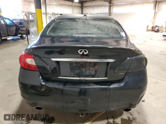 2011 Infiniti M37 with VIN JN1BY1AR6BM370579, listed as a Copart auction lot 78384134 with 182,467 mi miles and Salvage Title. Bid and sale history available at carsss.com. Image 6.