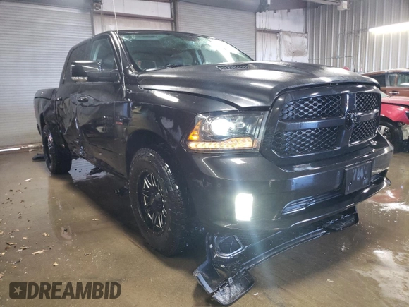 2017 Ram 1500 Sport z VIN 1C6RR7MT3HS829503, wystawiony jako Copart lot #45883325 z przebiegiem 49 669 mil mil oraz Szkoda całkowita • Salvage title. Historia ofert i sprzedaży dostępna na DreamBid. Obrazek 4.