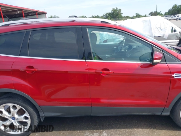2013 Ford Escape Titanium with VIN 1FMCU0J98DUC93235, listed as a IAAI auction lot 42253289 with 107,030 mi miles and . Bid and sale history available at DreamBid. Image 13.