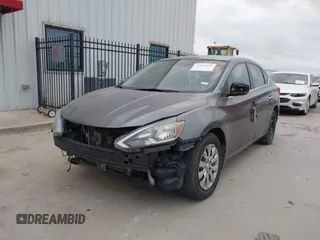 2016 Nissan Sentra S with VIN 3N1AB7AP3GY276663, listed as a IAAI auction lot 42049295 with 189,256 mi miles. Bid and sale history available at carsss.com. Image 2.