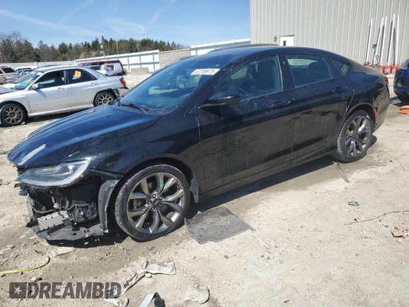 2015 Chrysler 200 S with VIN 1C3CCCBB7FN557539, listed as a Copart auction lot 52208975 with 169,877 mi miles and Clean Title. Bid and sale history available at DreamBid. Image 1.