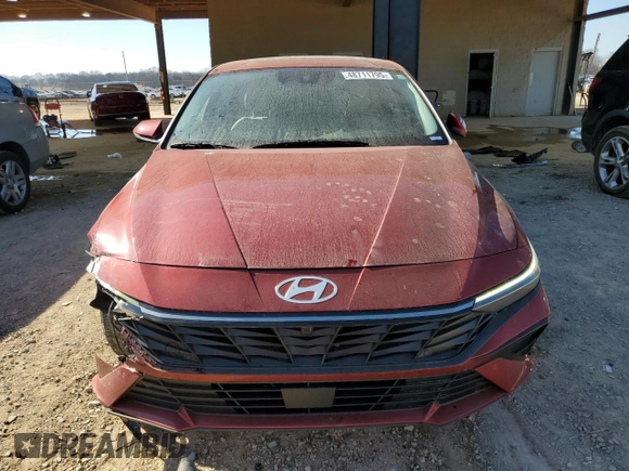 2024 Hyundai Elantra Limited with VIN KMHLP4DG7RU792124, listed as a Copart auction lot 48711795 with 14,820 mi miles and Salvage Title. Bid and sale history available at DreamBid. Image 5.