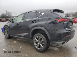2021 Lexus NX 300 F Sport with VIN JTJSARBZXM2200591, listed as a Copart auction lot 45117425 with 65,373 mi miles and Salvage title. Bid and sale history available at DreamBid. Image 2.