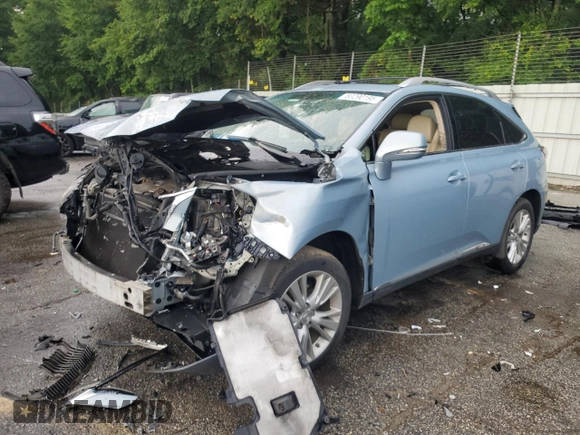 2012 Lexus RX 450h with VIN JTJBC1BA7C2428049, listed as a Copart auction lot 60290195 with 242,822 mi miles and Salvage title. Bid and sale history available at DreamBid. Image 1.