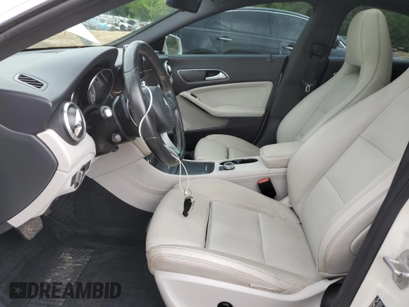 2016 Mercedes-Benz CLA 250 with VIN WDDSJ4EB8GN311296, listed as a Copart auction lot 55891515 with 139,192 mi miles and Salvage Title. Bid and sale history available at DreamBid. Image 7.