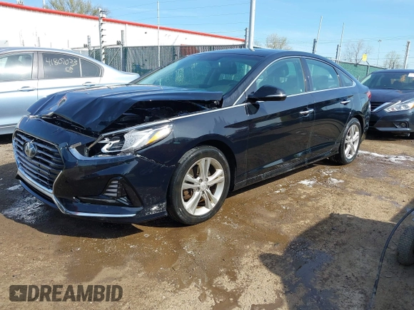 2018 Hyundai Sonata SEL with VIN 5NPE34AF1JH643730, listed as a IAAI auction lot 42087230 with 103,804 mi miles and . Bid and sale history available at carsss.com. Image 17.