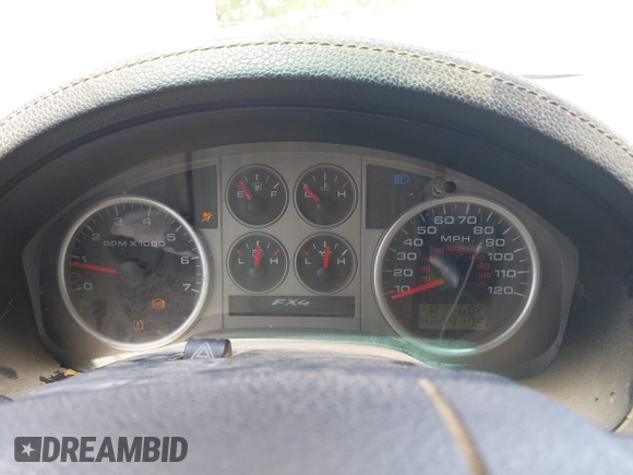 2008 Ford F-150 XLT with VIN 1FTPW14V58FB20183, listed as a IAAI auction lot 42357463 with 423,419 mi miles and . Bid and sale history available at DreamBid. Image 7.