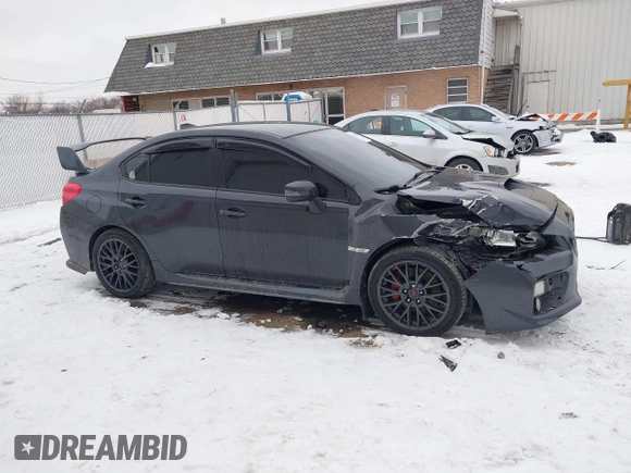 2015 Subaru WRX STI with VIN JF1VA2L60F9803514, listed as a IAAI auction lot 41591735 with 82,700 mi miles and . Bid and sale history available at DreamBid. Image 13.