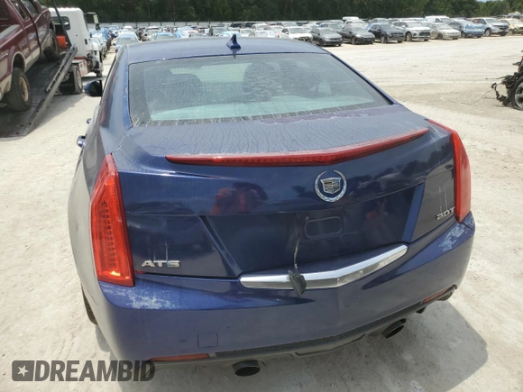 2013 Cadillac ATS z VIN 1G6AA5RX6D0170967, wystawiony jako Copart lot #58327225 z przebiegiem 142 029 mil mil oraz Czysty tytuł • Clean title. Historia ofert i sprzedaży dostępna na DreamBid. Obrazek 6.