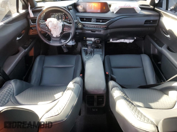 2021 Lexus UX 200 with VIN JTHX3JBH3M2032478, listed as a Copart auction lot 80309824 with 51,207 mi miles and Salvage title. Bid and sale history available at DreamBid. Image 8.