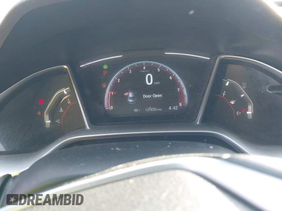 2019 Honda Civic Sport with VIN 2HGFC2F81KH535994, listed as a IAAI auction lot 41686522 with 131,835 mi miles and . Bid and sale history available at DreamBid. Image 7.