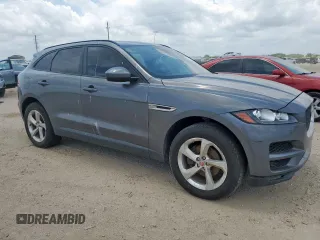 2017 Jaguar F-Pace 20d Premium with VIN SADCJ2BN2HA098411, listed as a Copart auction lot 58361175 with 92,529 mi miles and Clean title. Bid and sale history available at DreamBid. Image 4.