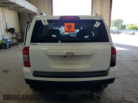 2013 Jeep Patriot Sport with VIN 1C4NJPBA4DD272888, listed as a Copart auction lot 45529275 with 333,333 mi miles and Non Repairable. Bid and sale history available at carsss.com. Image 6.